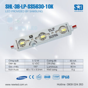 SHL-3B-LP-SS5630-10K