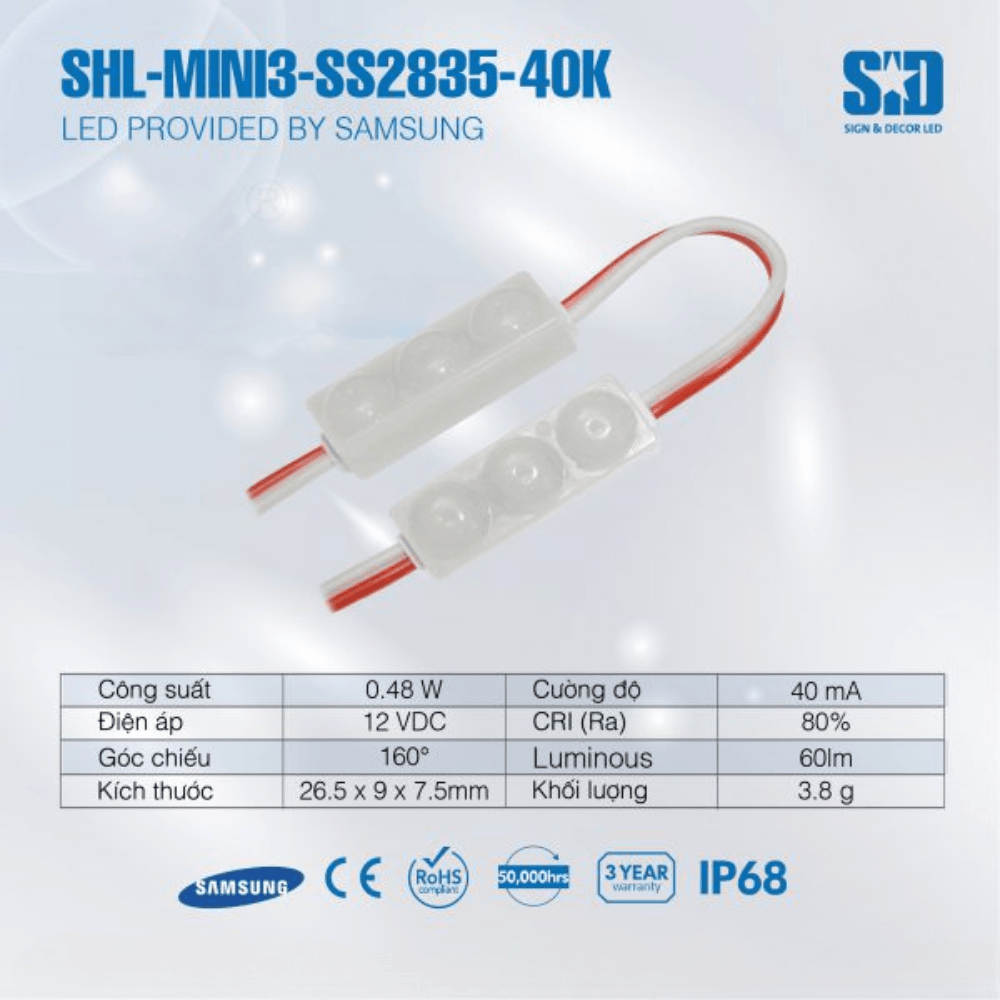 LED Hàn Quốc SiD Mini 40K