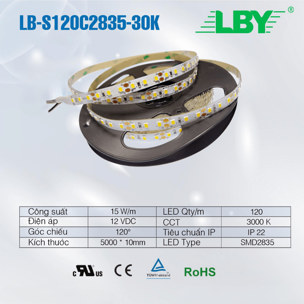 LED Dây LB-S120C2835Z-30K