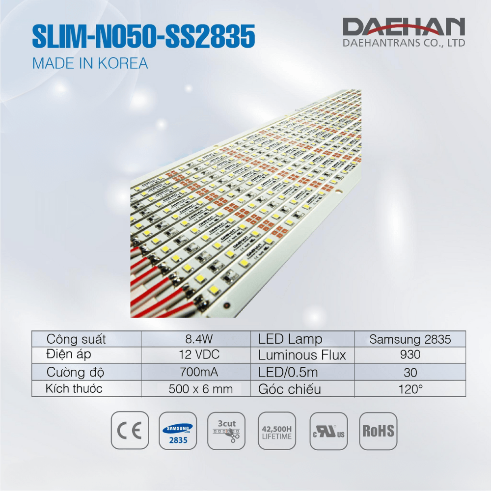 LED Thanh DAEHAN SLIM N050