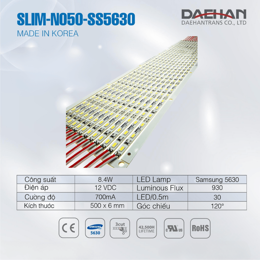 LED Thanh DAEHAN SLIM N050